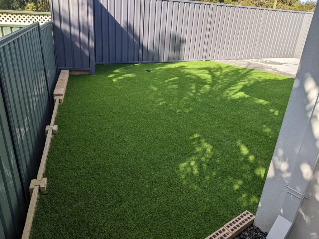 Helpful Handyman Hire - Artificial Grass Turf Installation Perth After Picture